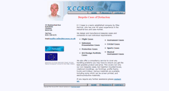 Desktop Screenshot of kccases.co.uk