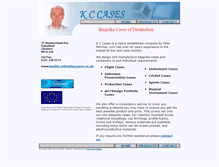 Tablet Screenshot of kccases.co.uk